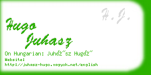 hugo juhasz business card